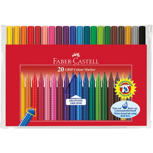 Flomaster školski Faber Castell Grip 1/20 155320 slika 1