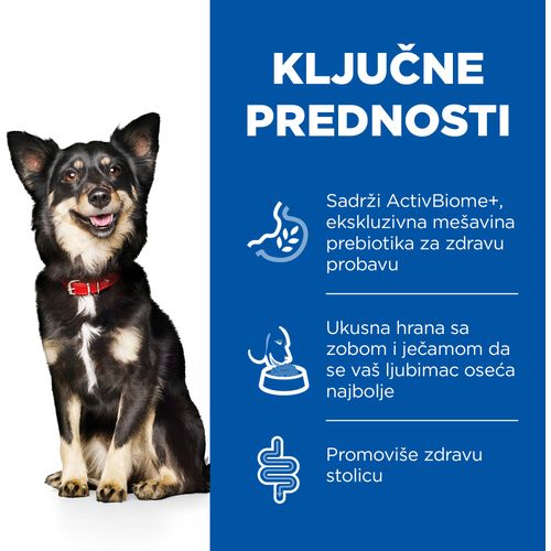 Hill's Science Plan PERFECT DIGESTION Small & Mini Adult 1+ Hrana za Pse sa Piletinom i Smeđim pirinčem, 6 kg slika 4