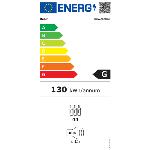 Bosch vinska vitrina sa staklenim vratima KUW21AHG0 slika 6