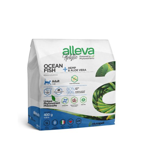 Alleva Holistic Cat Adult Lamb &amp; Venison + Hemp &amp; Ginseng 400 g slika 1