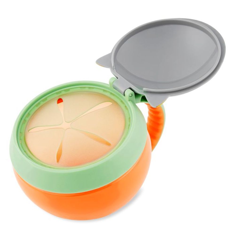 Skip Hop Posudica sa poklopcem za grickalice 12m+ 222ml, Rakun slika 3