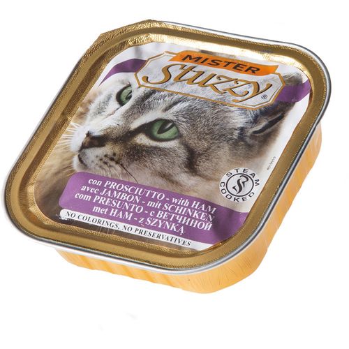 Stuzzy Mačka Alu Tray s Šunkom, 100 g slika 2