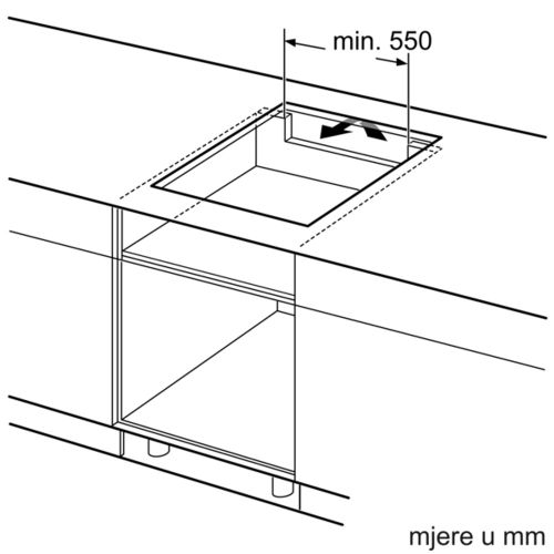 Bosch ugradbena ploča PXE631FC1E slika 7
