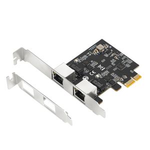 E-GREEN PCI-Express kontroler 2-port 2.5 Gigabit Ethernet (Realtek 8125B)