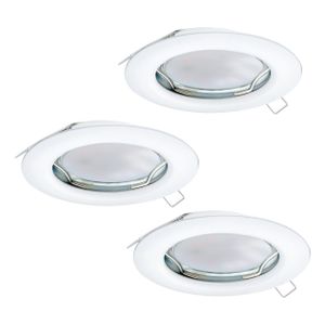 PENETO Ugradbeno svjetlo - Set od 3 bijela reflektora