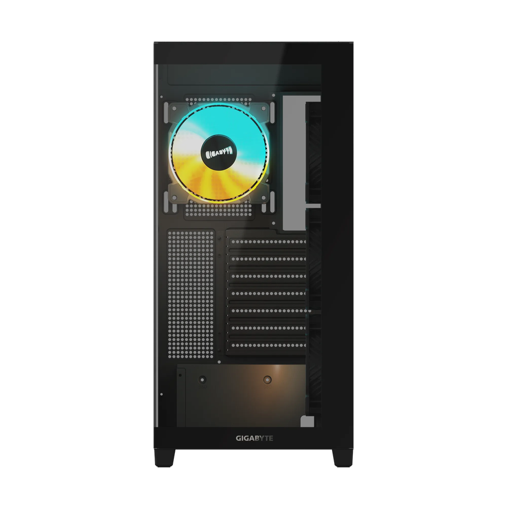 Gigabyte C500 Panoramic Stealth Ice USB-C USB 3.2 Gen2 ATX ARGB kućište, crno slika 3