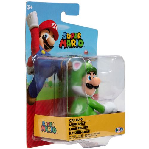 Nintendo Super Mario Cat Luigi figura 6,5cm slika 6