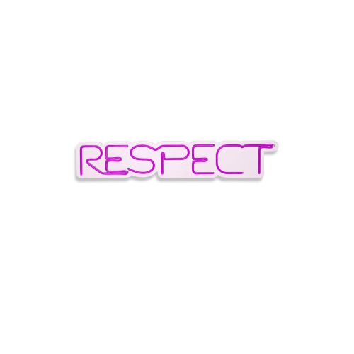 Wallity Ukrasna plastična LED rasvjeta, Respect - Pink slika 11