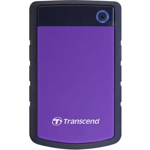 Transcend TS4TSJ25H3P External HDD 4TB, H3P, USB3.0, 2.5", Anti-shock system, Backup software, 308 gr, Black/Purple slika 1