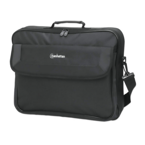 Torba za laptop 17.3" Manhattan Cambridge Clamshell 439992, black slika 1