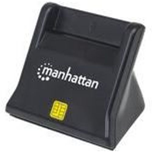Manhattan Smart Card Reader, USB external, Black slika 1