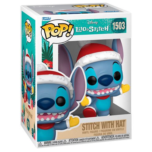 POP figure Disney Stitch with Santa Hat slika 1