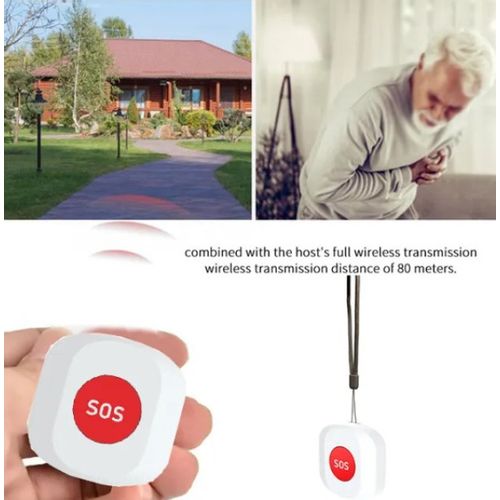 ZIGBEE-CALL BUTTON-SOS02 Gembird RSH Portable Alarm Panic Dugme,sistem za upozorenje slika 4