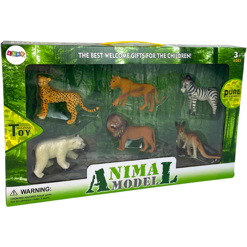Set figurica afričke divlje životinje 6 kom. slika 3
