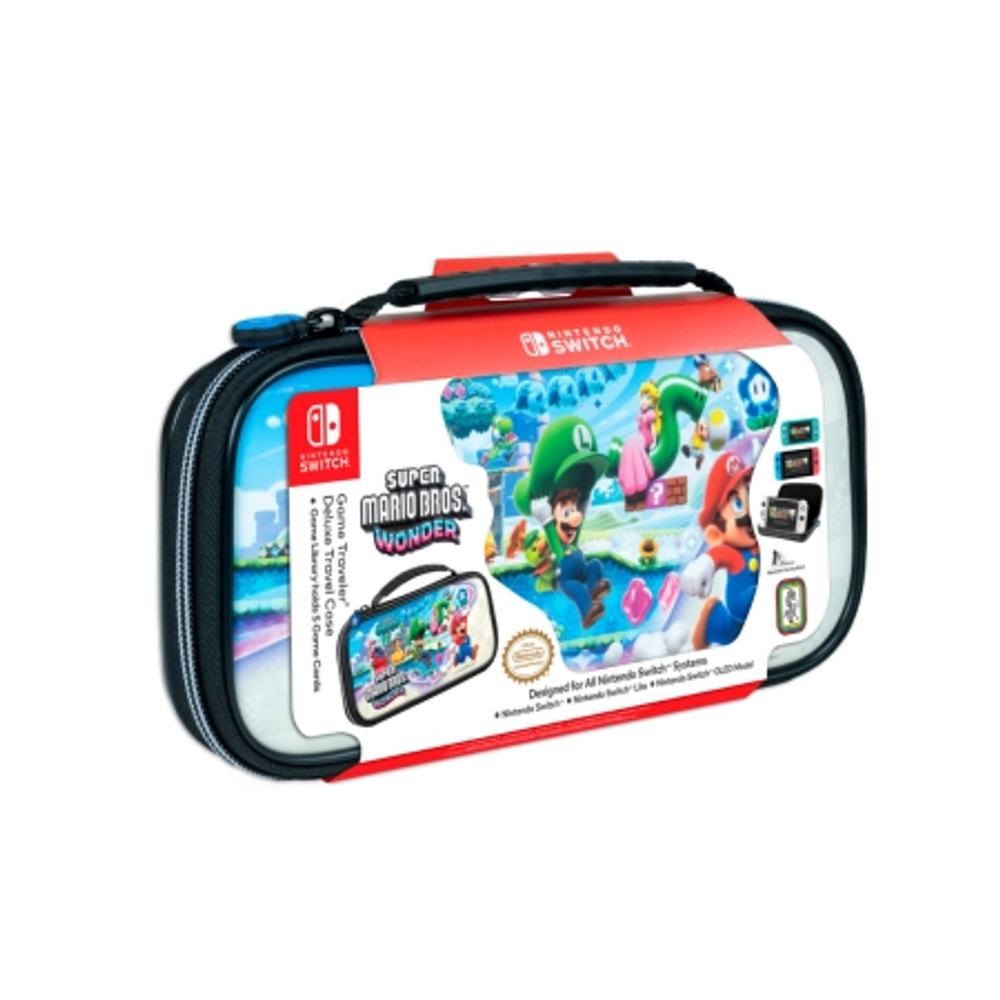 BigBen Nintendo Switch Travel Case Super Mario Bros Wonder slika 1