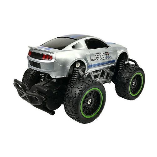 Monster Truck Mustang na daljinsko upravljanje 1:24 srebrni slika 3