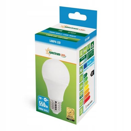 TOOLIGHT LED žarulja hladna E-27 230V 7W 13899 slika 4