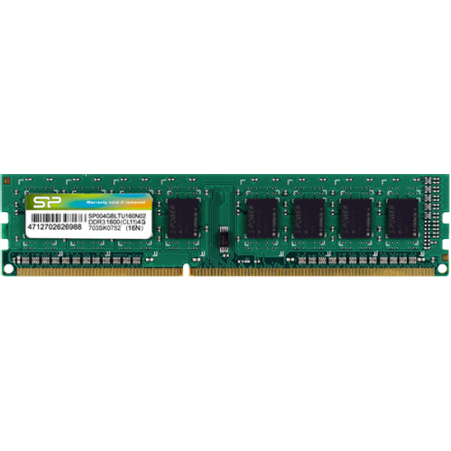 RAM DDR3 SiliconPower 4GB 1600 SP004GBLTU160N02 slika 1