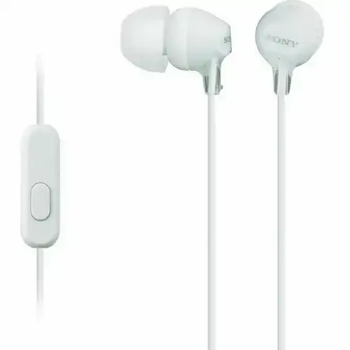 Slušalice sa mikrofonom Sony MDR-EX15APW White slika 1