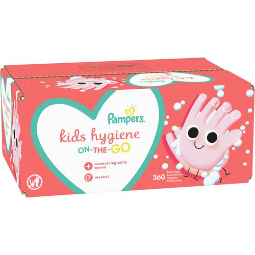 Pampers Vlažne maramice Kids Hygene 12x40 komada slika 1