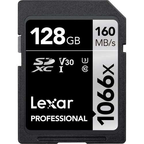 Lexar SD 128GB 1066x SDXC UHS-I cards, 160MB/s read 120MB/s write C10 V30 U3 slika 3