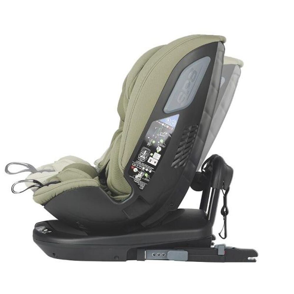 Coccolle® Autosjedalica Velsa iSize 360° 40-150cm Isofix, Moss Green slika 12