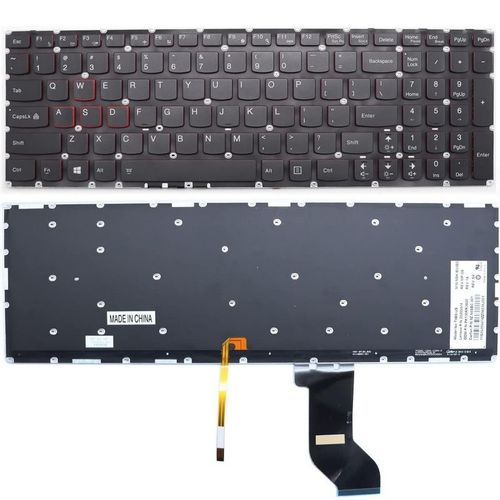 Tastature za laptop Lenovo Ideapad Y700-15ISK Y700-17ISK mali enter sa pozadinskim osvetljenjem slika 1