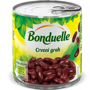 Bonduelle Crveni grah 200g, ocjeđene mase 120g