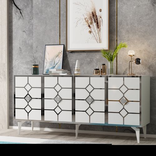 Cagla - White, Silver White
Silver Console slika 2