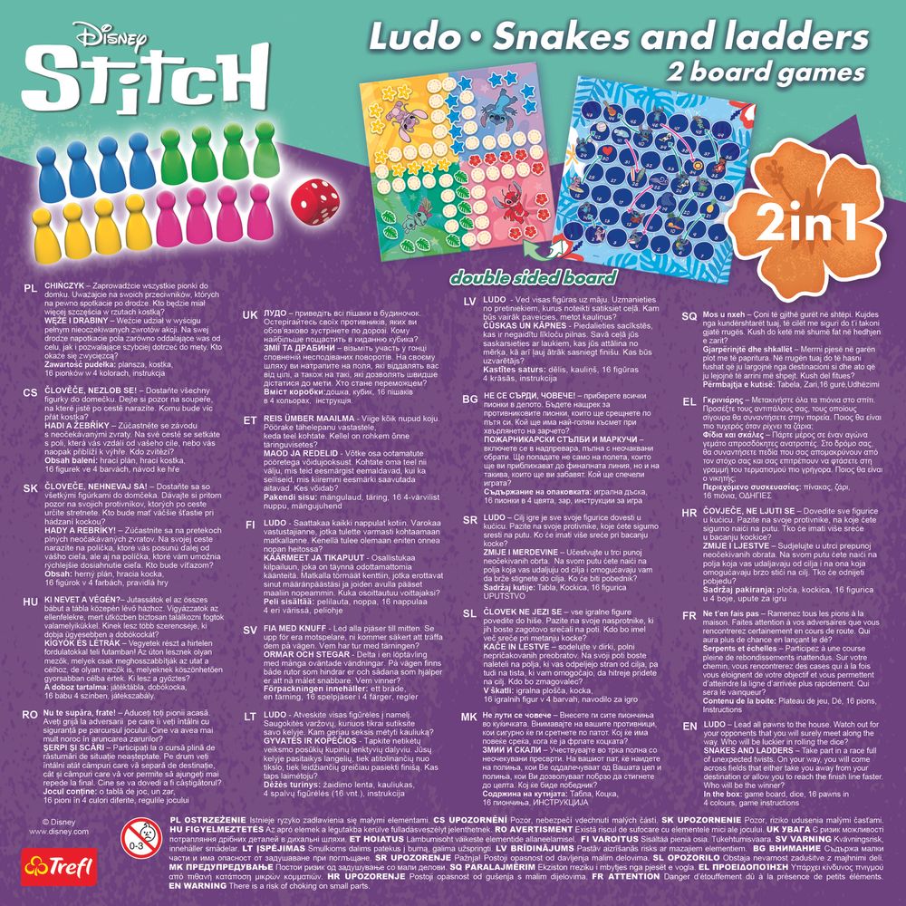 Trefl Disney igra 2 u 1 Lilo i Stitch 02656  slika 2
