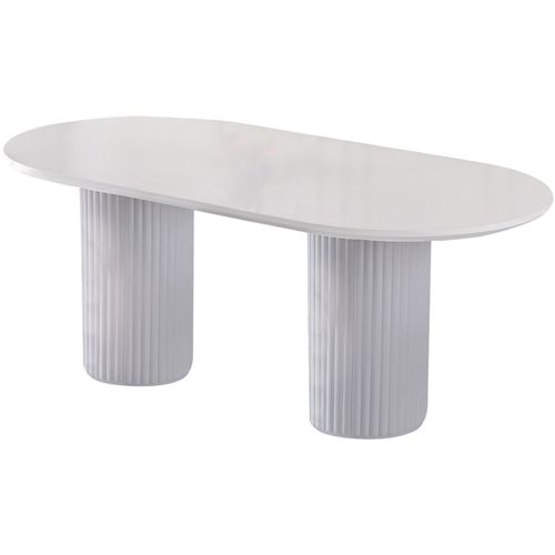 LI - 934 White Dining Table slika 3