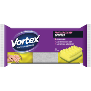 Vortex kuhinjska spužva s valovitim gripom 3/1