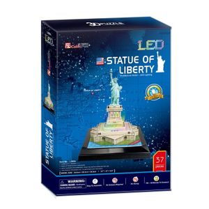 CubicFun 3D Puzzle LED Statue of Liberty - Kip Slobode