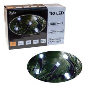 150 LED, lampica, bijelo svjetlo, 8 funkcija