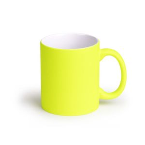 LASSI NEON,keramička šolja za sublimaciju,žuta