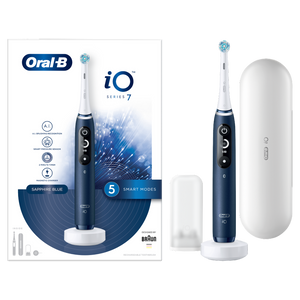 Oral-B iO7 Električna četkica za zube, Plava/Sapphire Blue