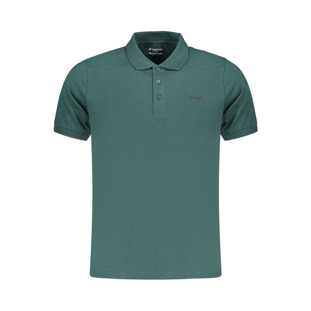 LOTTO MEN'S SHORT-SLEEVED POLO SHIRT GREEN slika 1