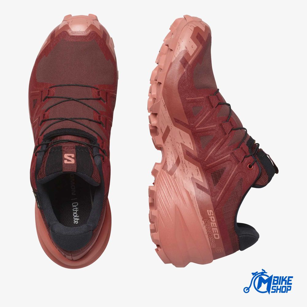 Salomon Ženske patike Speedcross 6 GTX, Rum Rasin/Barn Red/Canyon Clay slika 5