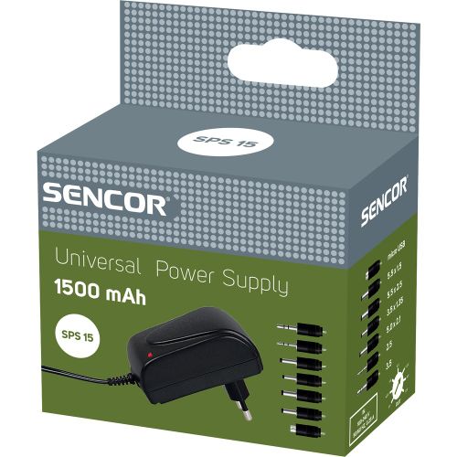 Sencor Univerzalni Adapter 1500 mA SPS 15 slika 2