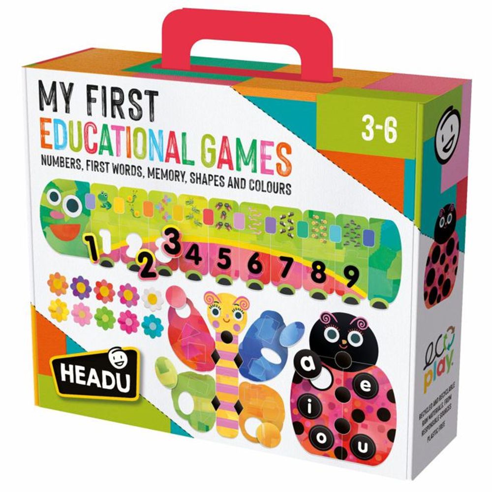 HEADU Edukativna slagalica My First Educational Games slika 1