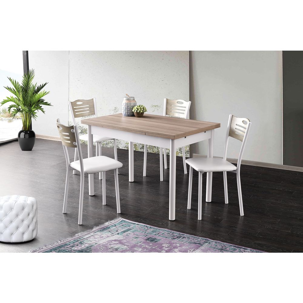Polo - 1302 OakWhite Produživi Sto za Jelo slika 1