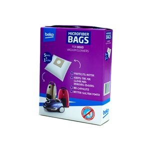 Vrećice za usisvače Beko Purple 5/1