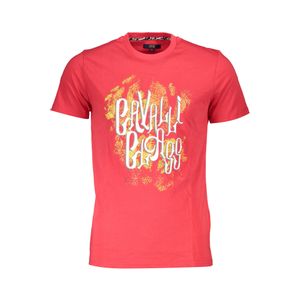 CAVALLI CLASS T-SHIRT SHORT SLEEVE MAN RED