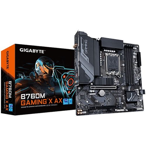 Matična ploča Gigabyte B760M Gaming X AX, DDR5, s1700, mATX B760M GAMING X AX DDR5 slika 1