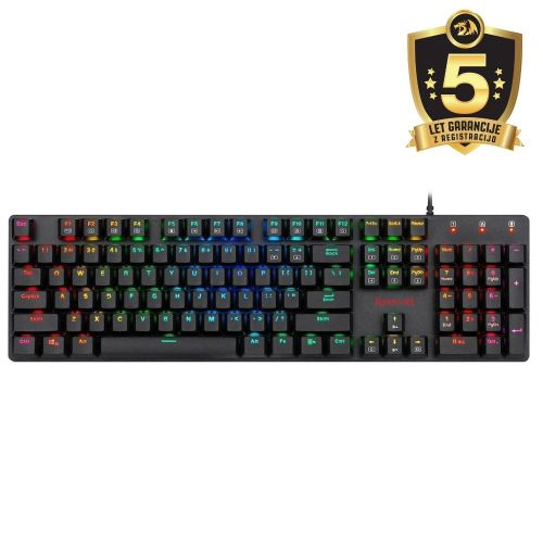 Redragon gaming tipkovnica SHRAPNEL K589RGB, mehanička, Blue Switch slika 1