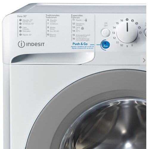 Indesit BWE71283X WS EE N Veš mašina, 7 kg, 1200 rpm, Inverter motor, Dubina 57.5 cm slika 4