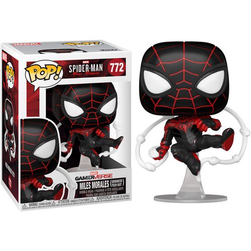 POP figure Marvel Spiderman Miles Morales Advanced Tech Suit slika 1
