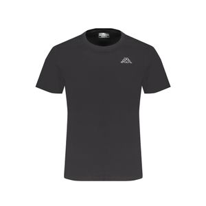 KAPPA SHORT SLEEVE T-SHIRT MEN BLACK