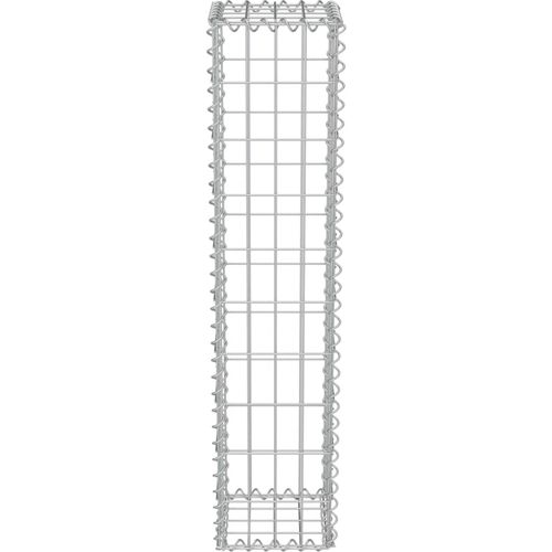 Gabionski zid s poklopcima od pocinčanog čelika 20 x 20 x 100 cm slika 4