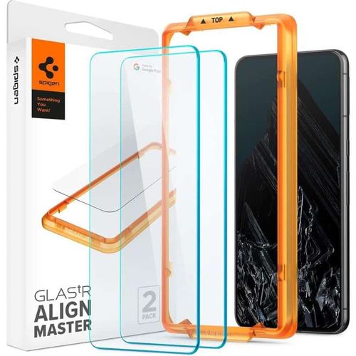 Spigen - Glas.tR Align Master (2 kom) za Google Pixel 8 Pro - Clear slika 1